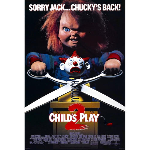 Child's Play 2S Sorry Jack Chucky's Back Poster - 24 In x 36 In