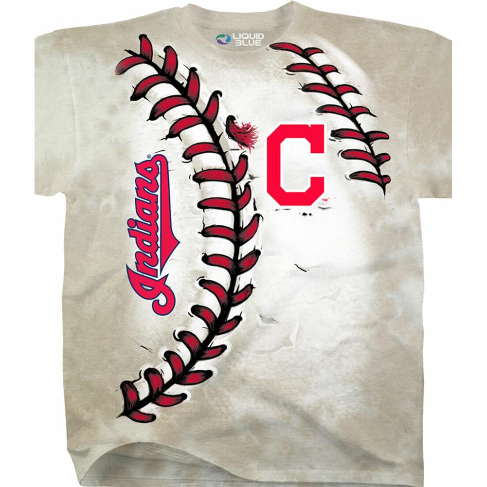 Cleveland Indians Youth Hardball T-Shirt - Cream