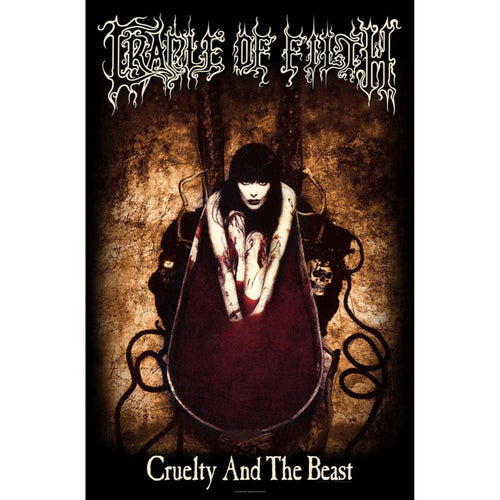Cradle Of Filth Cruelty And The Beast Textile Poster