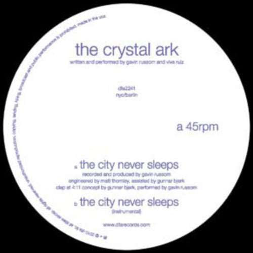 Crystal Ark - City Never Sleeps - Vinyl LP