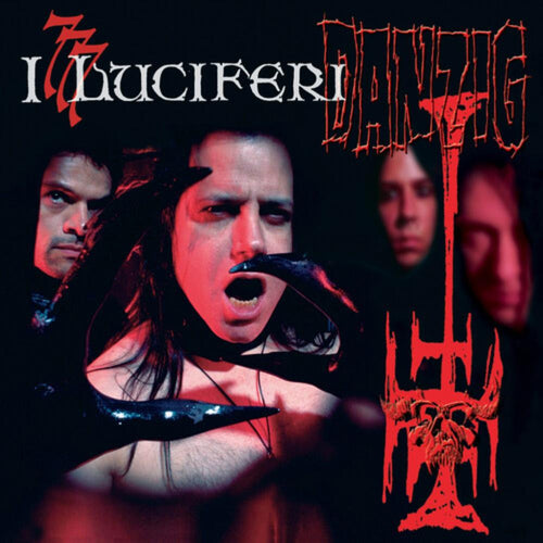 Danzig - 777: I Luciferi - Black/White/Red Split Splatter - Vinyl LP