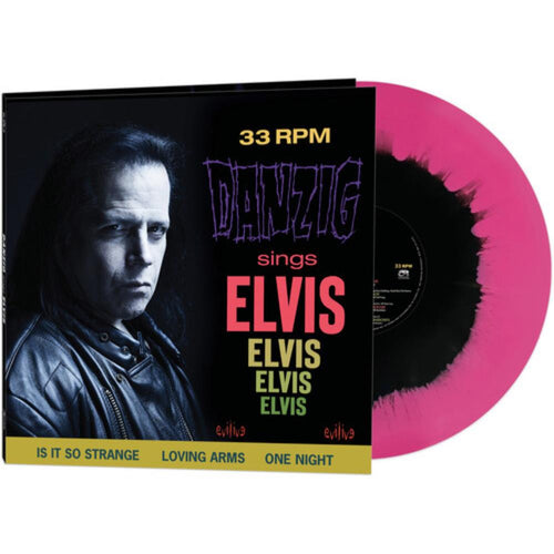Danzig - Sings Elvis (Pink & Black Haze Vinyl) - Vinyl LP