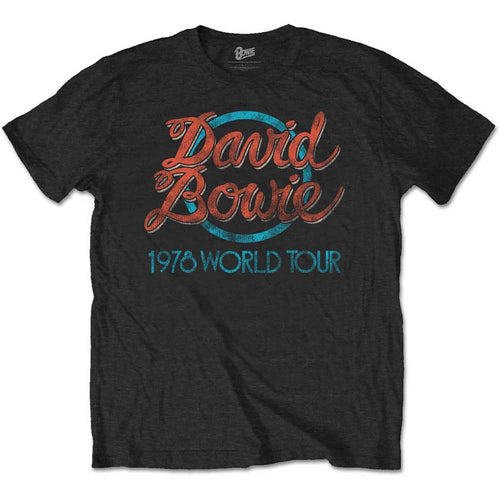 David Bowie 1978 World Tour Unisex T-Shirt