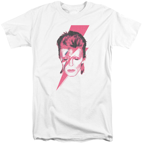 David Bowie Special Order Aladdin Sane Men's 18/1 Tall 100% Cotton Short-Sleeve T-Shirt