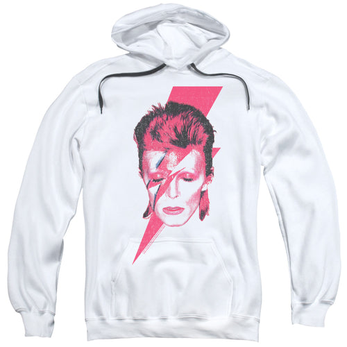 David Bowie Aladdin Sane Men's Pull-Over 75% Cotton 25% Poly Hoodie