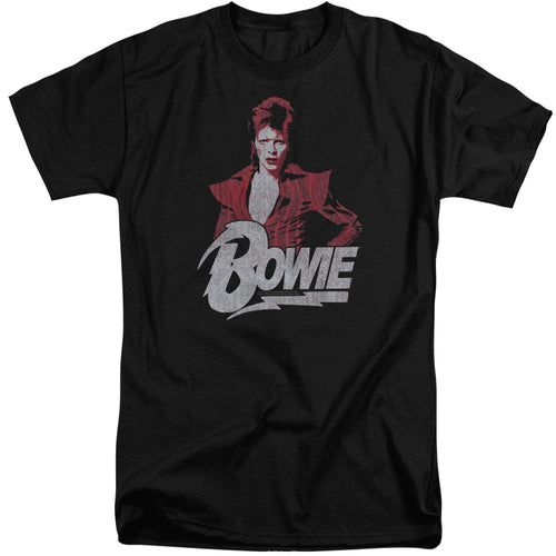 David Bowie Special Order Diamond David Men's 18/1 Tall 100% Cotton Short-Sleeve T-Shirt