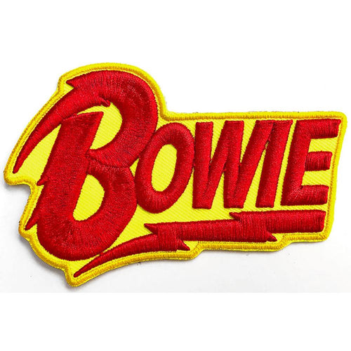 David Bowie Diamond Dogs 3D Logo Standard Woven Patch