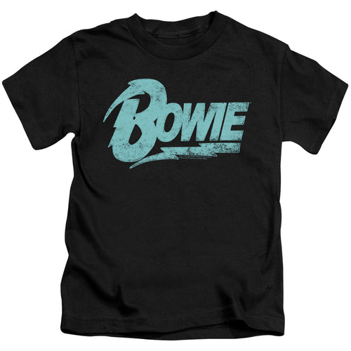 David Bowie Special Order Logo Juvenile 18/1 100% Cotton Short-Sleeve T-Shirt