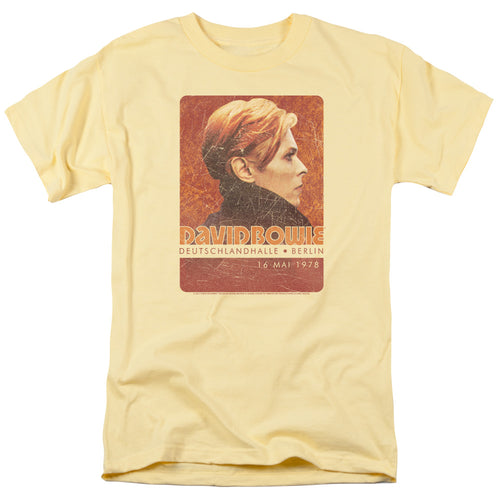 David Bowie Special Order Stage Tour Berlin 78 Men's 18/1 100% Cotton Short-Sleeve T-Shirt