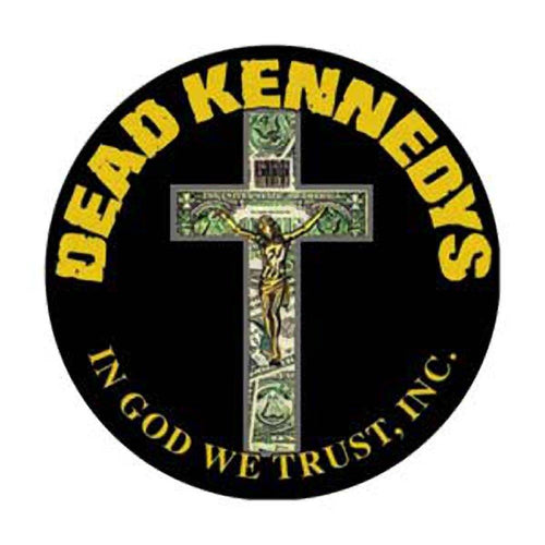 Dead Kennedys Cross Button