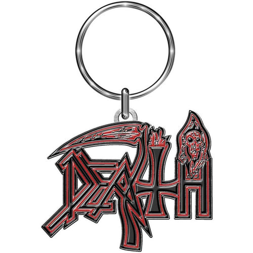 Death Human Logo Keychain