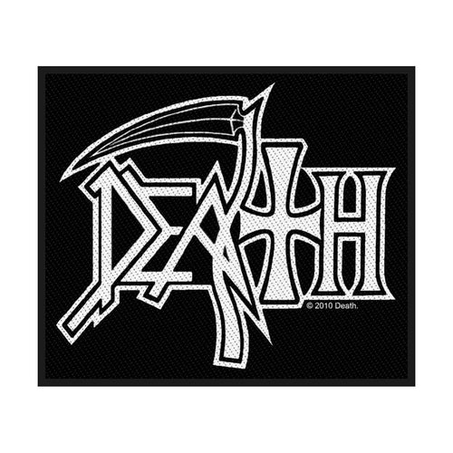 Death Logo Standard Woven Patch