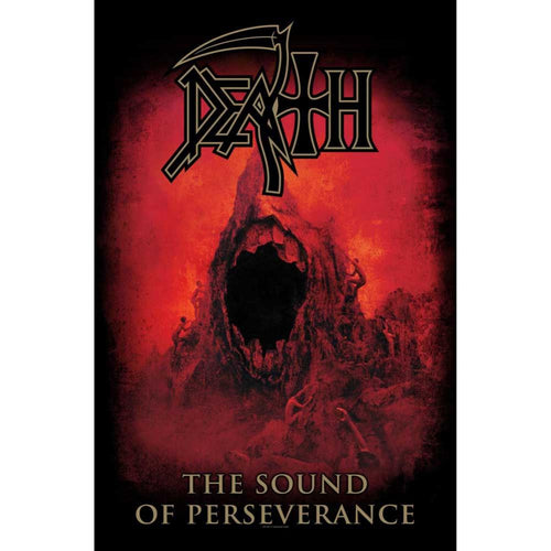 Death Sound Of Perseverance Textile Poster