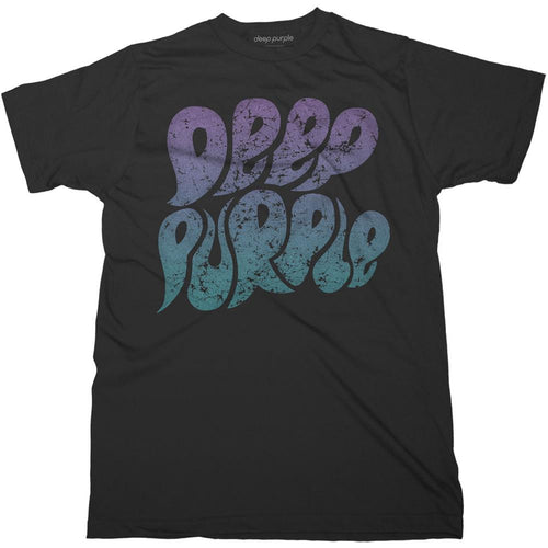 Deep Purple Bubble Logo Unisex T-Shirt