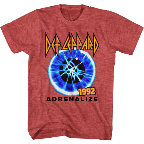 Def Leppard Adrenalize 1992 Adult Short Sleeve T-Shirt