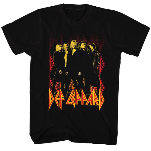 Def Leppard Special Order Onfire Adult S/S T-Shirt