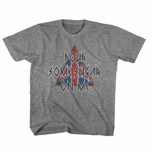 Def Leppard Pour Some Triangle Toddler Short-Sleeve T-Shirt