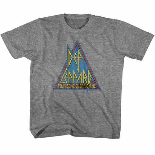 Def Leppard Special Order Primary Triangle Youth S/S T-Shirt
