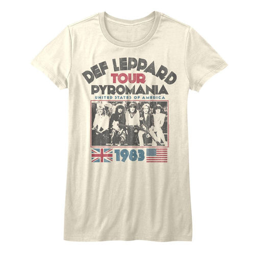 Def Leppard Pyro Tour Juniors Short-Sleeve T-Shirt