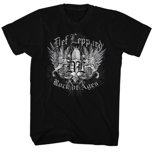 Def Leppard Special Order Rockofages Adult S/S T-Shirt
