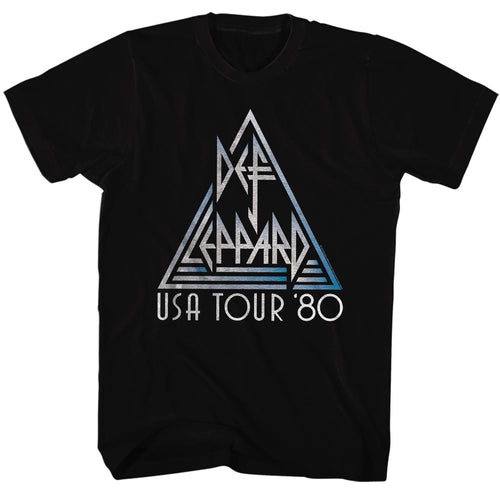 Def Leppard Special Order Usa Adult S/S T-Shirt
