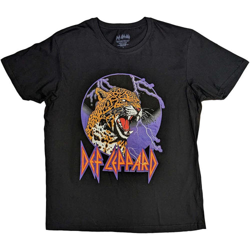 Def Leppard Lightning Leopard Unisex T-Shirt