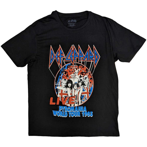 Def Leppard Pyro World Tour Unisex T-Shirt