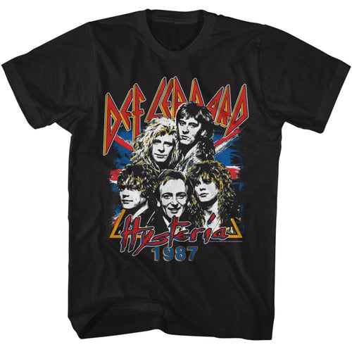 Def Leppard Hysteria 1987 Adult Short-Sleeve T-Shirt