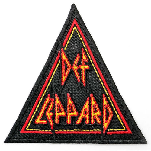 Def Leppard Tri-Logo Standard Woven Patch
