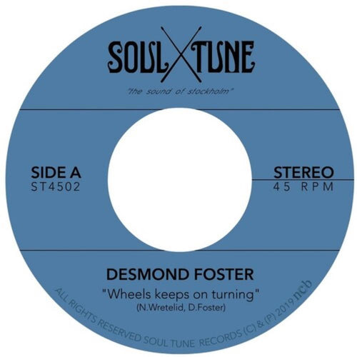 Desmond Foster - Wheels Keeps On Turning / Attitude - 7-inch Vinyl