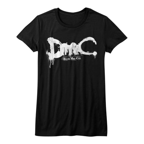 Devil May Cry New Logo Juniors Short-Sleeve T-Shirt