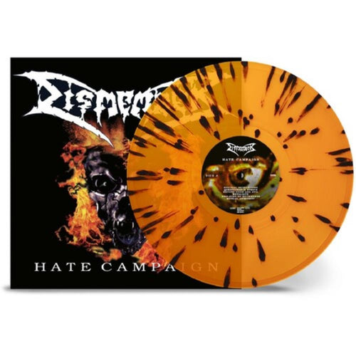 Dismember - Hate Campaign - Transparent Orange W/ Black - Vinyl LP