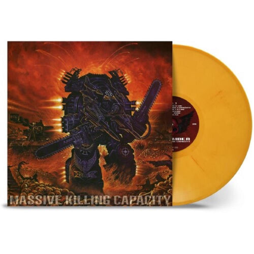 Dismember - Massive Killing Capacity - Yellow Orange Marble - Vinyl LP