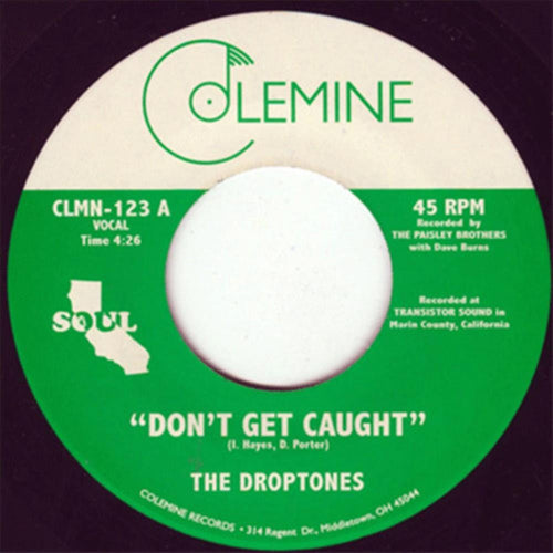 Droptones - Don't Get Caught / Young Blood - 7-inch Vinyl