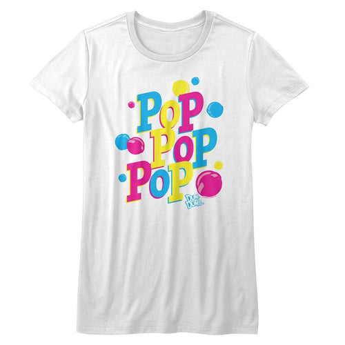 Dum Dums Special Order Pop Pop Pop Juniors S/S T-Shirt