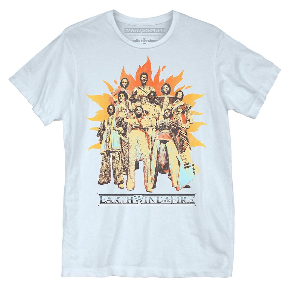 fire spænding Kloster Earth Wind & Fire Standing Tall Men's T-Shirt – RockMerch