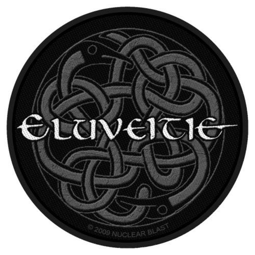 Eluveitie Celtic Knot Woven Sew-on Patch