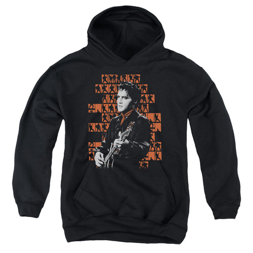 Elvis Presley 1968 Youth 50% Cotton 50% Poly Pull-Over Hoodie
