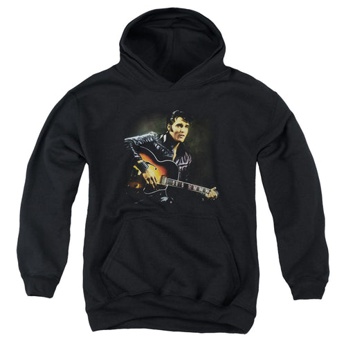 Elvis Presley 1968 Youth 50% Cotton 50% Poly Pull-Over Hoodie