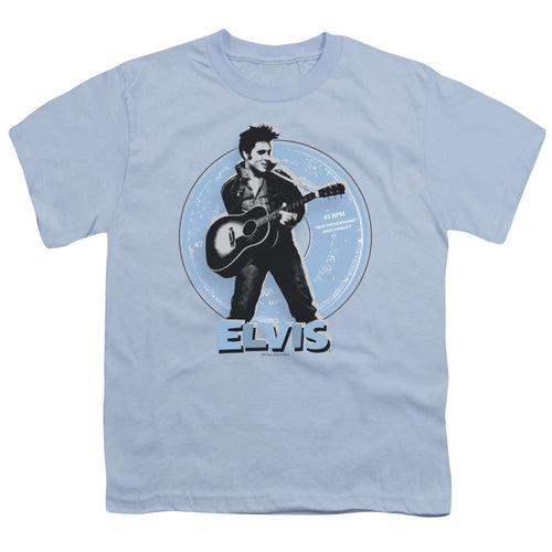 Elvis Presley 45 Rpm Youth 18/1 100% Cotton Short-Sleeve T-Shirt