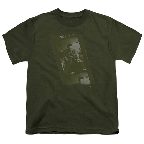 Elvis Presley Army Youth 18/1 100% Cotton Short-Sleeve T-Shirt