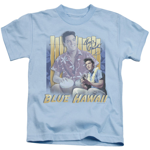 Elvis Presley Blue Hawaii Juvenile 18/1 100% Cotton Short-Sleeve T-Shirt