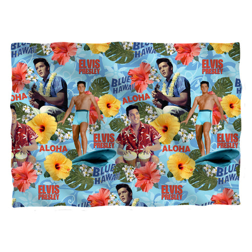 Elvis Presley Special Order Blue Hawaii 100% Polyester Pillow Case (Pillow Not Included)