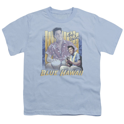 Elvis Presley Blue Hawaii Youth 18/1 100% Cotton Short-Sleeve T-Shirt