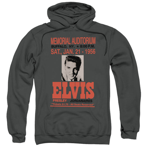 Elvis Presley Buffalo 1956 Men's Pull-Over 75% Cotton 25% Poly Hoodie