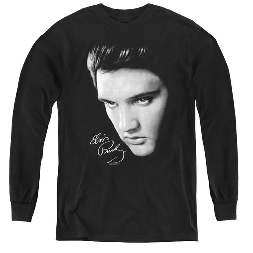 Elvis Presley Face Youth LS T