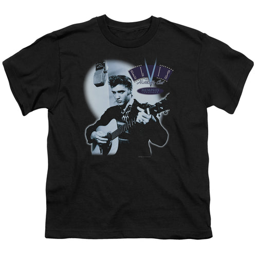 Elvis Presley Special Order Hillbilly Cat Youth 18/1 100% Cotton Short-Sleeve T-Shirt