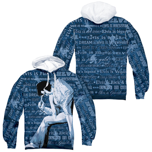 Elvis Presley Special Order Is Everything (Front/Back Print) Adult 100% Poly Pullover Hoodie