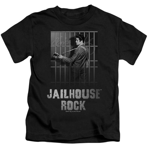 Elvis Presley Jailhouse Rock Juvenile 18/1 100% Cotton Short-Sleeve T-Shirt