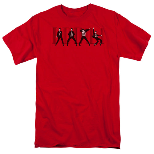 Elvis Presley Special Order Jailhouse Rock Men's 18/1 100% Cotton Short-Sleeve T-Shirt